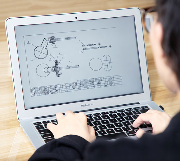 hardware expert analyzing design draft for hardware oem branding