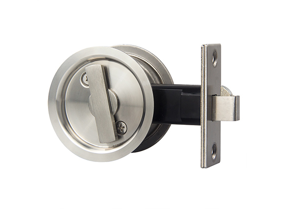 easy to install.  Small Lock Details about   Sliding Door Lock by Welka Brand New Silver 