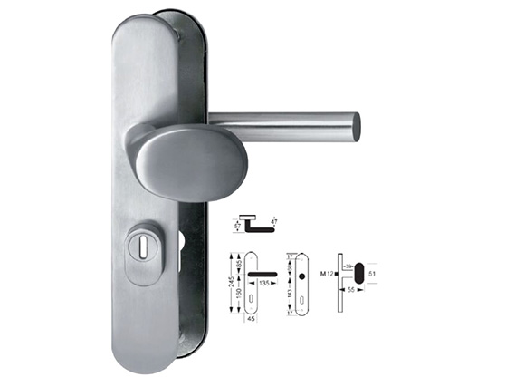SSS stainless steel 304 Door handle