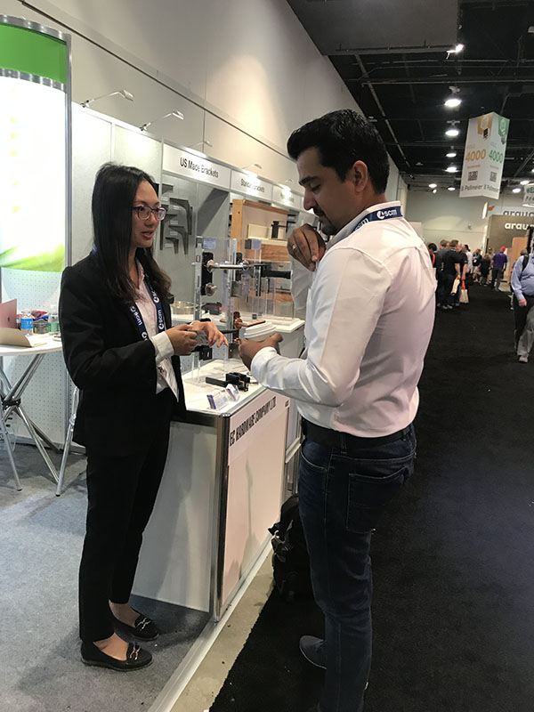 The first day of the AWFS fair 2019