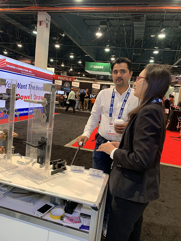 The first day of the AWFS fair 2019
