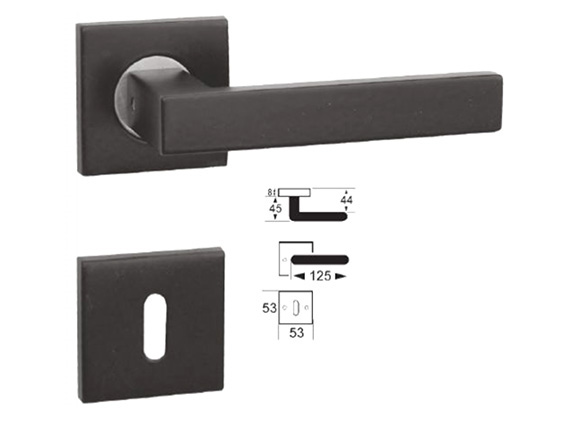 Black Line door handle