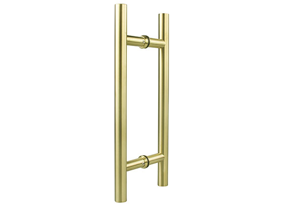 stainless steel glass door handle
