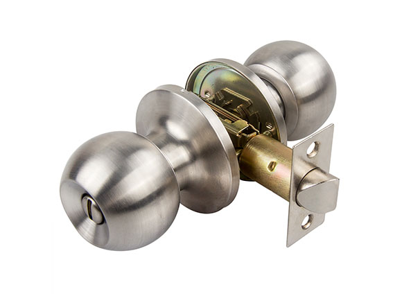 Tubular knob lock