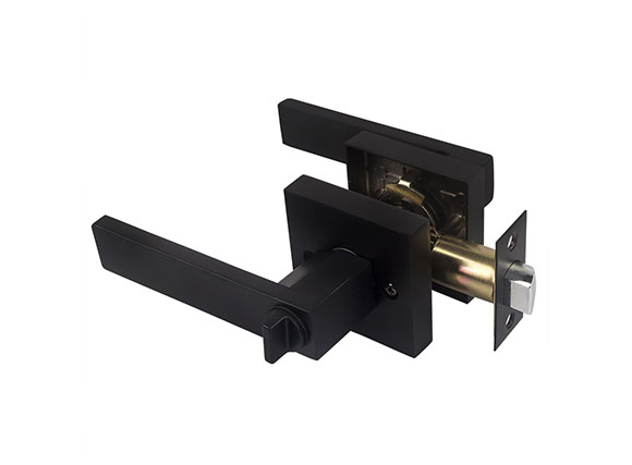 black zinc alloy Tubular Lever Lock