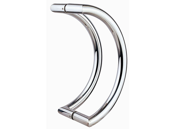 stainless steel glass door handle for shower&bathroom shower handle