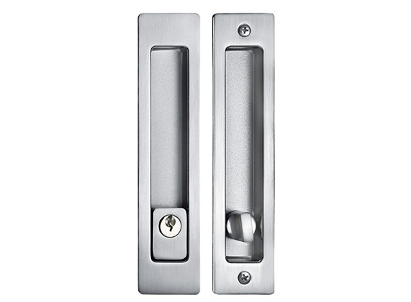 SN zinc alloy square endeavour sliding door lock