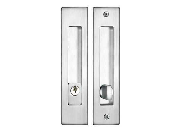 SN zinc alloy square fix sliding door lock