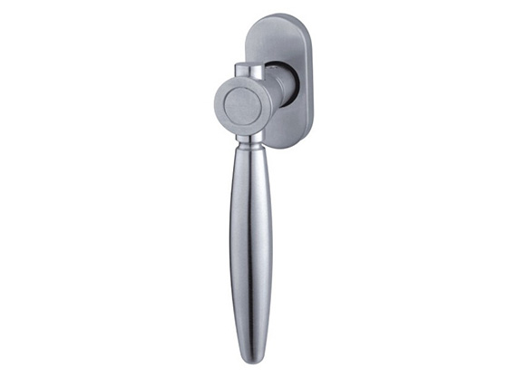304 Stainless Steel Solid Lever Handle on Rose