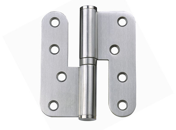 304 stainless steel L door hinge with round corner