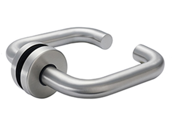 Nylon inner base stainless steel door handle