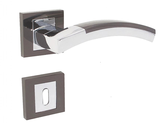 Zinc Alloy Door Handle with Plating