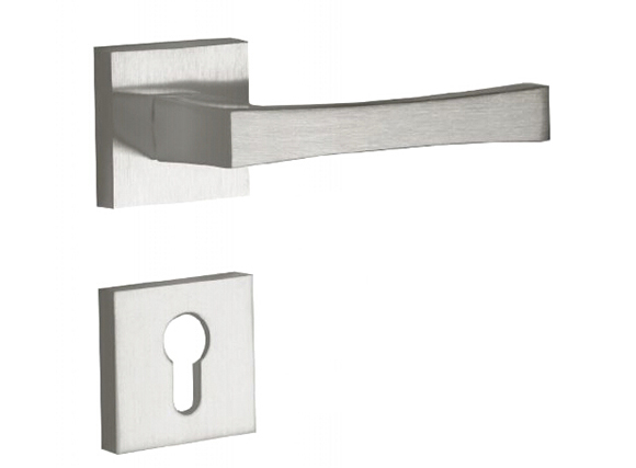 European Zinc Alloy Door Handle ,Popular Kitchen Door Handles SN Plated