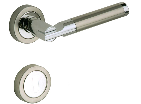 China Zinc Door Handle Lock Lever Furniture Handle Furniture Door Lock