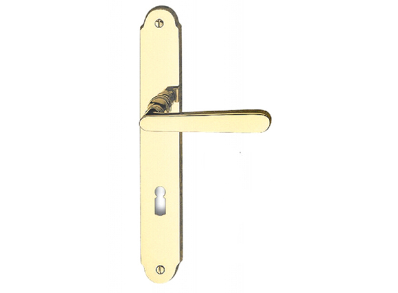 Lever Latch Door Handle - Brass