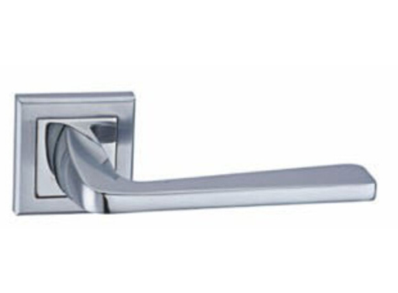 Latest Zinc Alloy Luxury Wooden Security Mortise Door Handle