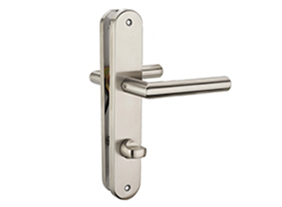 Stainless Steel Plate Door Lock Handle