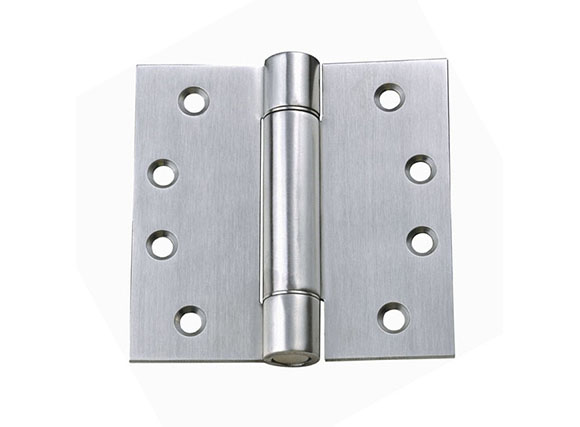 4 in. Satin Chrome Adjustable Spring Door Hinge