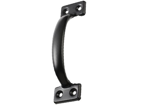 EC Hardware black steel Barn Door Pull Handle - Square