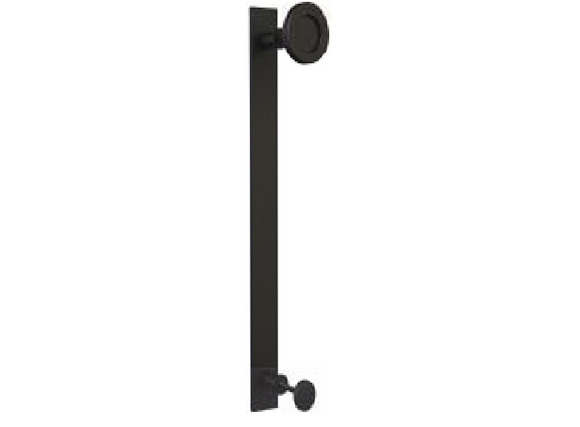 Barn Door Cast Iron Pull Handle For Wooden Sliding Door slided flat pull with knob