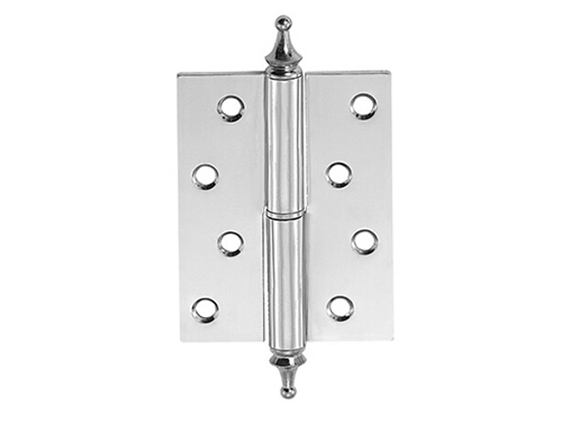 L shape door hinge