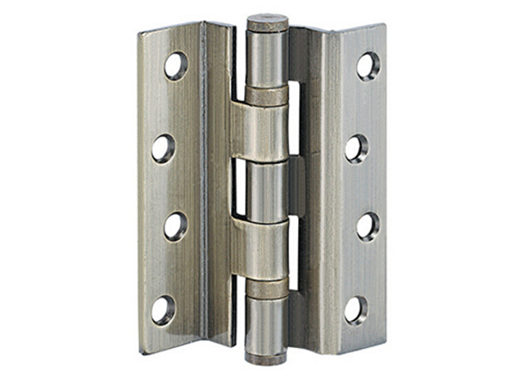 cranked door hinge