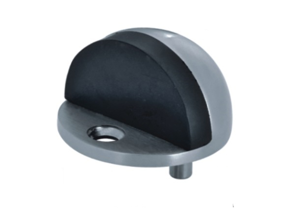 Half moon stainless steel closer door stoppers