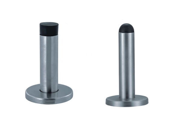 stainless steel and rubber door Door stopper stops