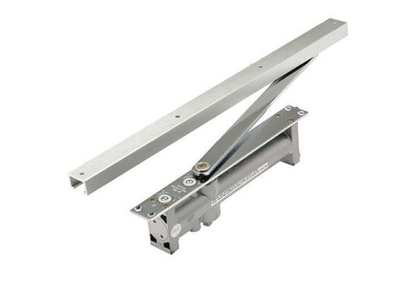 Aluminum concealed door closer